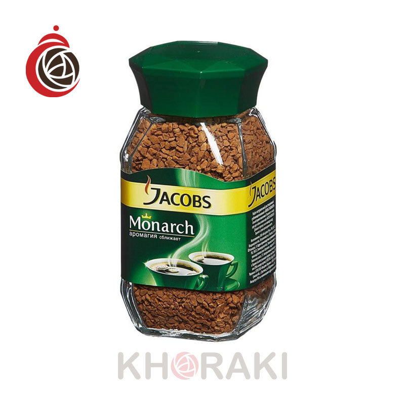 قهوه جاکوبز سبز مونارک شیشه 190 گرمی