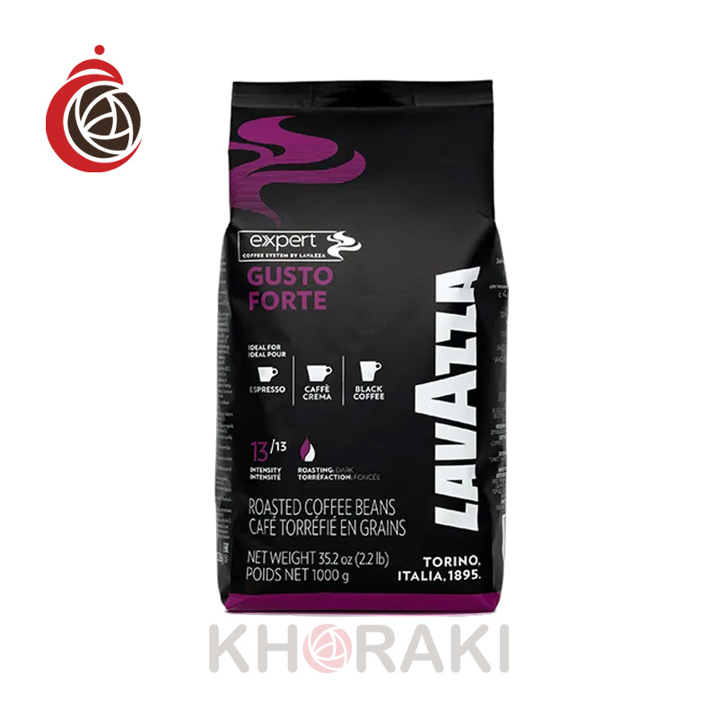 قهوه-لاوازا-گوستو-فورته-دانه-یک-کیلویی قهوه لاوازا گوستو فورته دانه یک کیلویی