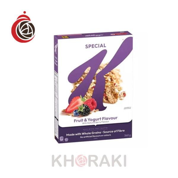 کورن فلکس کلاگز تمشک و ماست