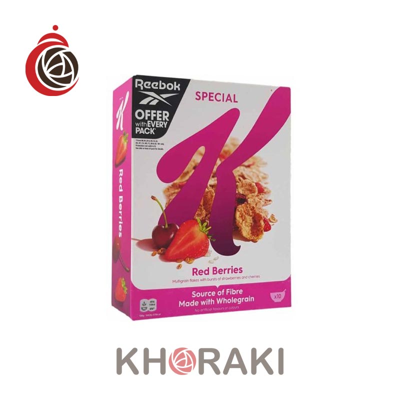 کورن-فلکس-کلاگز-رد-بری کورن فلکس کلاگز توت فرنگی