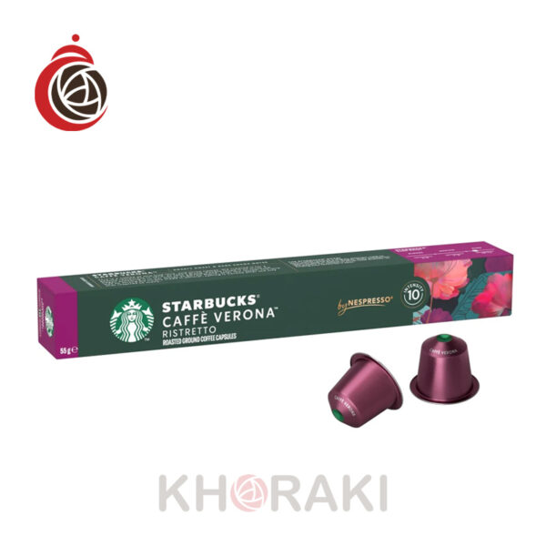 کپسول قهوه نسپرسو استارباکس مدل Caffe Verona
