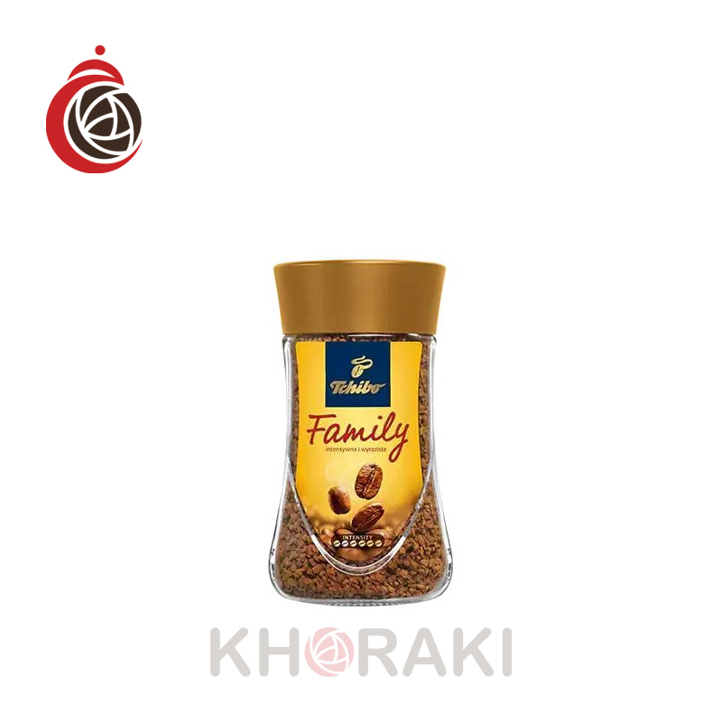 قهوه-فوری-چیبو-فمیلی-گلد-شیشه-100گرمی قهوه فوری چیبو فمیلی گلد شیشه 100 گرمی