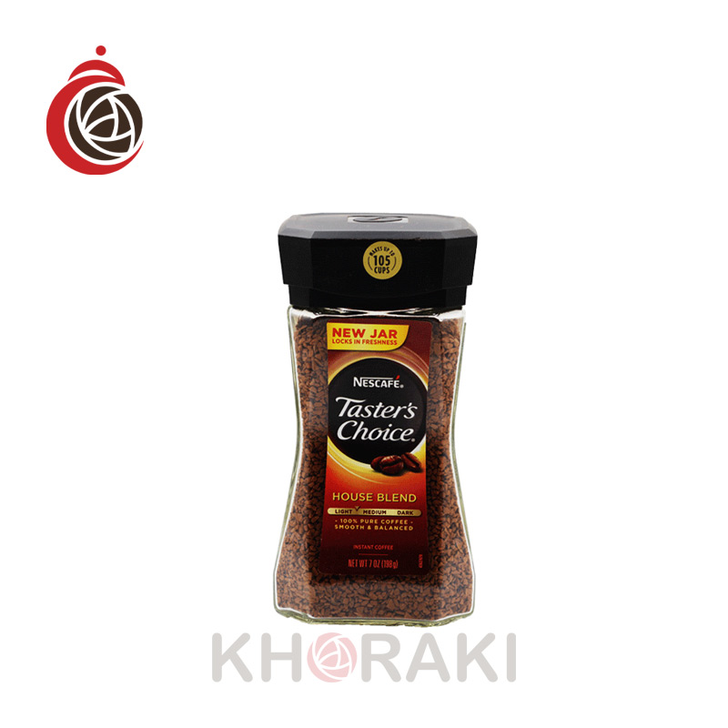نسکافه-تستر-چویس-شیشه-200-گرمی نسکافه تستر چویس شیشه 200 گرمی