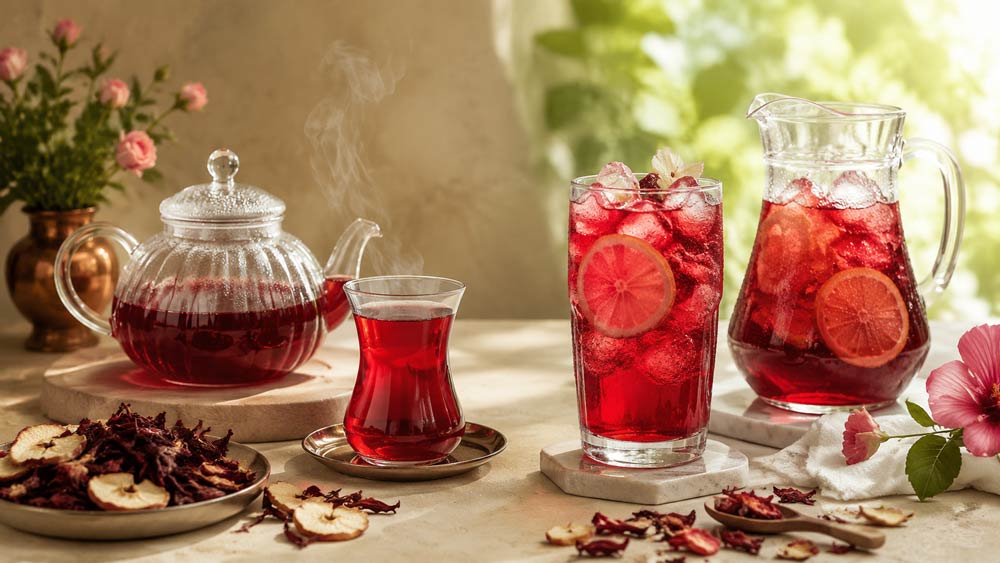 دمنوش گرم و دمنوش سرد