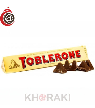 شکلات تابلرون بادام با نوگات عسل 100 گرمی