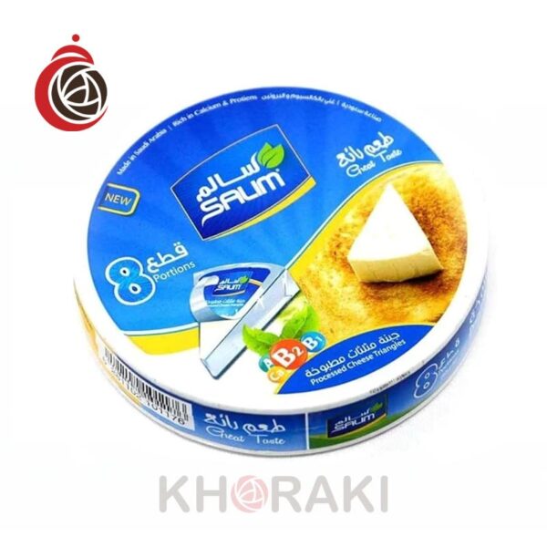 پنیر مثلثی سالم هشت تکه 120 گرمی