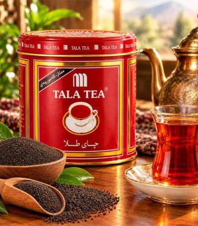 چای طلا کله مورچه ای ساده قوطی 500 گرمی